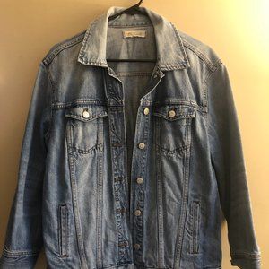 The Oversized Trucker Jean Jacket